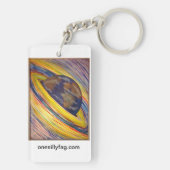 Gerades tolerantes schlüsselanhänger (Rückseite)