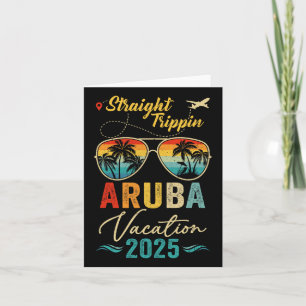 Geradewegs Abenteuer Aruba 2025 Familien-Sommerurl Karte