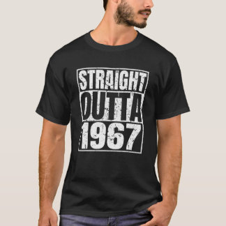 Geradewegs aus 1967 54. Geburtstag Lustig 54 Jahre T-Shirt