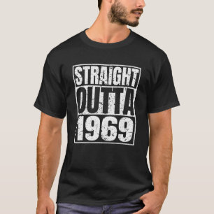 Geradewegs aus 1969 52. Geburtstag Lustig 52 Jahre T-Shirt