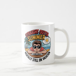Geradewegs aus dem Sommer Lustiger Rückkehr-zur-S Kaffeetasse