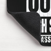 Geradewegs aus der High School Klasse 2026 Abschlu Mousepad (Ecke)