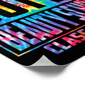 Geradewegs aus der Schönheitsschule lustiger Absch Poster (Ecke)