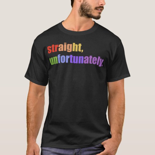 Geradlinig Leider T-Shirt (Vorderseite)