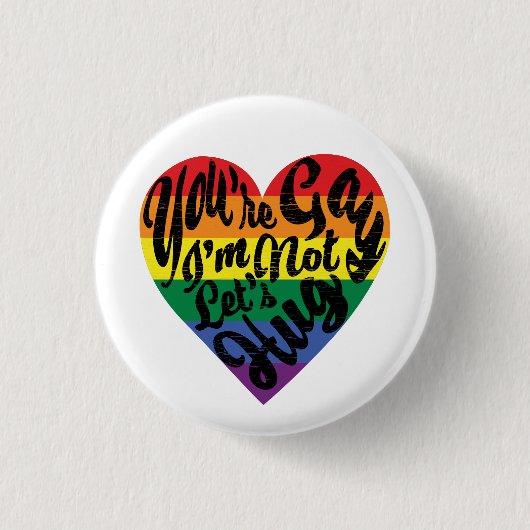 Geradliniger Ally Hug Button (Vorderseite)
