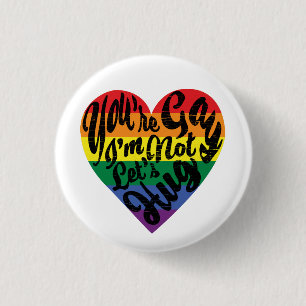 Geradliniger Ally Hug Button