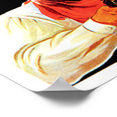 Geradliniger Schütze Poster (Ecke)