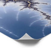 Gerahmt - Fraktal Poster (Ecke)