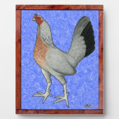 Gerahmt Game Hen Fotoplatte (Vorderseite)