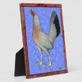 Gerahmt Game Hen Fotoplatte (Seite)