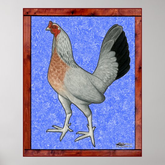 Gerahmt Game Hen Poster (Vorne)