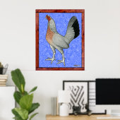 Gerahmt Game Hen Poster (Heimbüro)