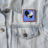 Gerahmt Gamecock Button (Beispiel)