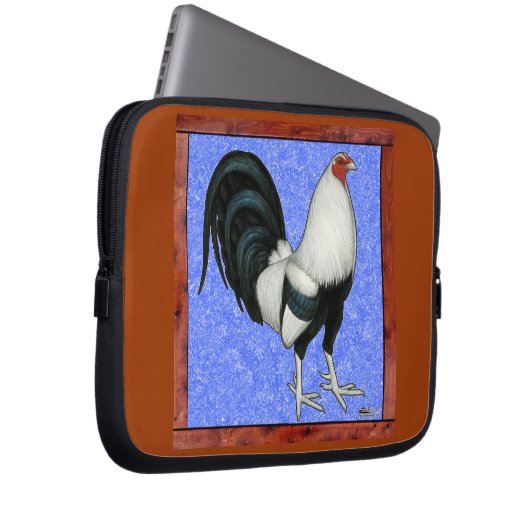 Gerahmt Gamecock Laptopschutzhülle (Vorne Rechts)