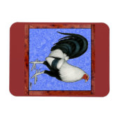 Gerahmt Gamecock Magnet (Horizontal)