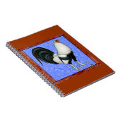 Gerahmt Gamecock Notizblock (Rechte Seite)