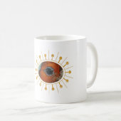 Gerahmt Gouldian Finch Kaffeetasse (VorderseiteRechts)