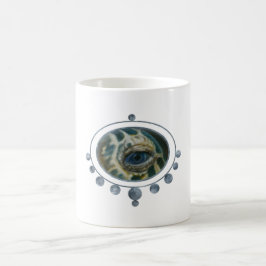 Gerahmt Hawksbill Turtle Eye Kaffeetasse
