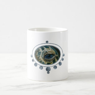 Gerahmt Hawksbill Turtle Eye Kaffeetasse