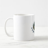 Gerahmt Hawksbill Turtle Eye Kaffeetasse (Links)