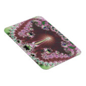 Gerahmt in rosa Abstraktes Magnet (Rechte Seite)