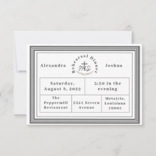 Gerahmt-katholische Bibel-Verse-Probe Abendessen Einladung