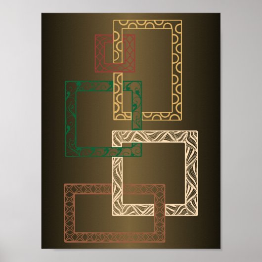 Gerahmt Poster (Vorne)