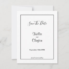 Gerahmt Save the Date