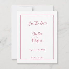 Gerahmt Save the Date