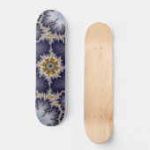 Gerahmt - Skateboard Fraktal (Vorderseite)