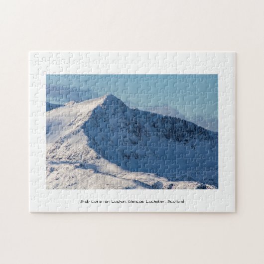 Gerahmt Stob Coire nan Lochan, Glencoe, Schottland Puzzle (Horizontal)
