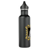 Gerahmt Zebra Edelstahlflasche (Links)