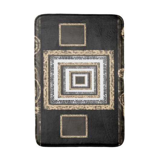 gerahmte Badewanne Badematte (Vorderseite Vertikal)