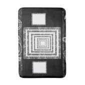 gerahmte Badewanne Badematte (Vorderseite Vertikal)