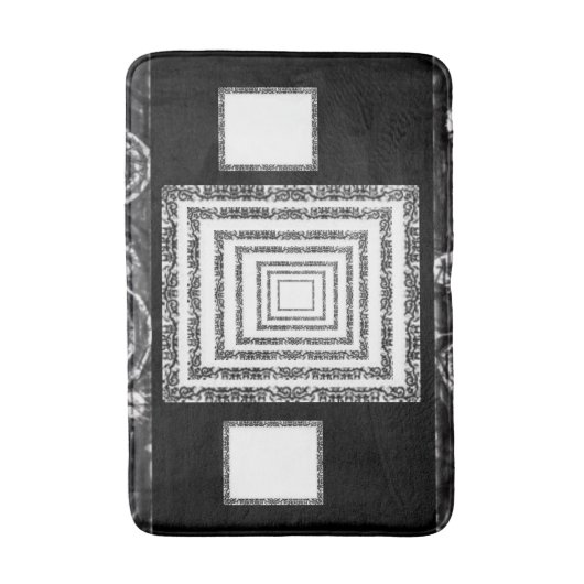 gerahmte Badewanne Badematte (Vorderseite Vertikal)