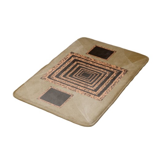 gerahmte Badewanne Badematte (Schrägansicht)