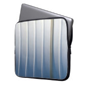 Gerahmte braune Holztür Laptopschutzhülle (Vorderseite Links)