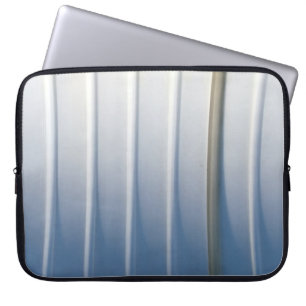 Gerahmte braune Holztür Laptopschutzhülle