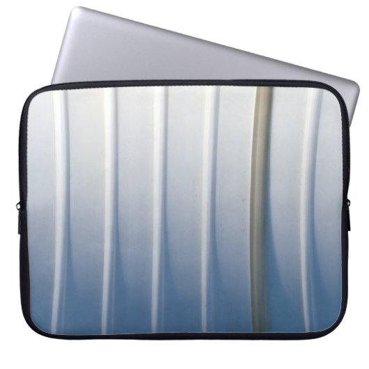 Gerahmte braune Holztür Laptopschutzhülle (Vorderseite)