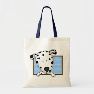 Gerahmte Cartoon-Dalmatiner-Taschen-Tasche Tragetasche