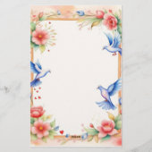 Gerahmte Dosen 1 Briefpapier (Rückseite)