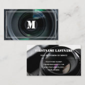 Gerahmte DSLR-Kameraobjektive für Fotografen Visitenkarte (Vorne/Hinten)