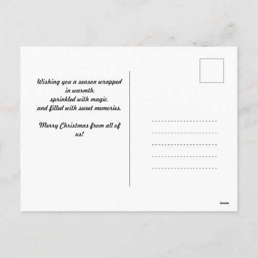 Gerahmte Feierlichkeiten Weihnachten (Rückseite)