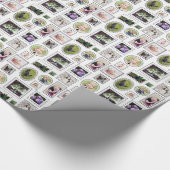 Gerahmte Foto-Galerie-kundenspezifisches Geschenkpapier (Ecke)