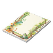 Gerahmte Frösche 1 Notizblock (Rotiert)