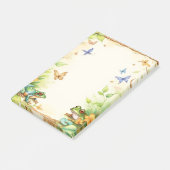 Gerahmte Frösche 2 Post-it Klebezettel (angewinkelt)