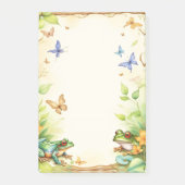 Gerahmte Frösche 2 Post-it Klebezettel (Vorderseite)