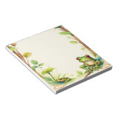 Gerahmte Frösche 3 Notizblock (angewinkelt)