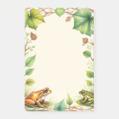 Gerahmte Frösche 4 Post-it Klebezettel (Vorderseite)
