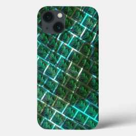 "gerahmte graue Augen", Kratzer und blaues Gras Case-Mate iPhone Hülle